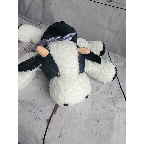 Mary Meyer Flip Flops Plush Cow Floppy Vintage Stuffed Toy 1999 12in - Picture 2 of 7